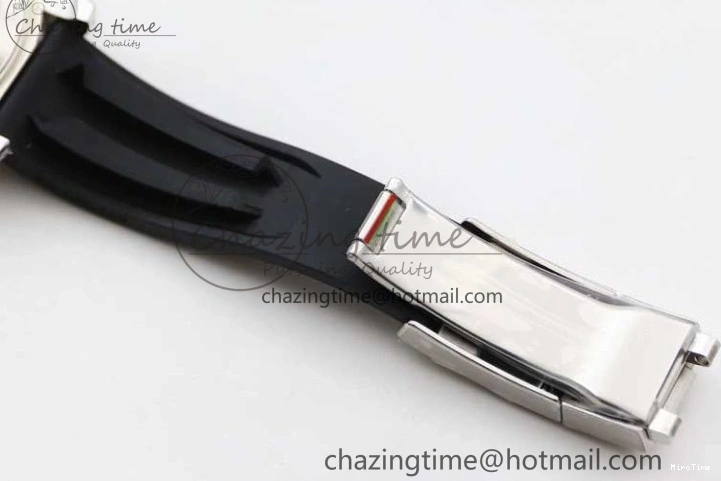 MiroTime 0328 Yacht-Master 42mm 226659 TWA 1:1 Best Edition 3D Black Ceramic Bezel on Oysterflex Strap VR Stretchable 2085